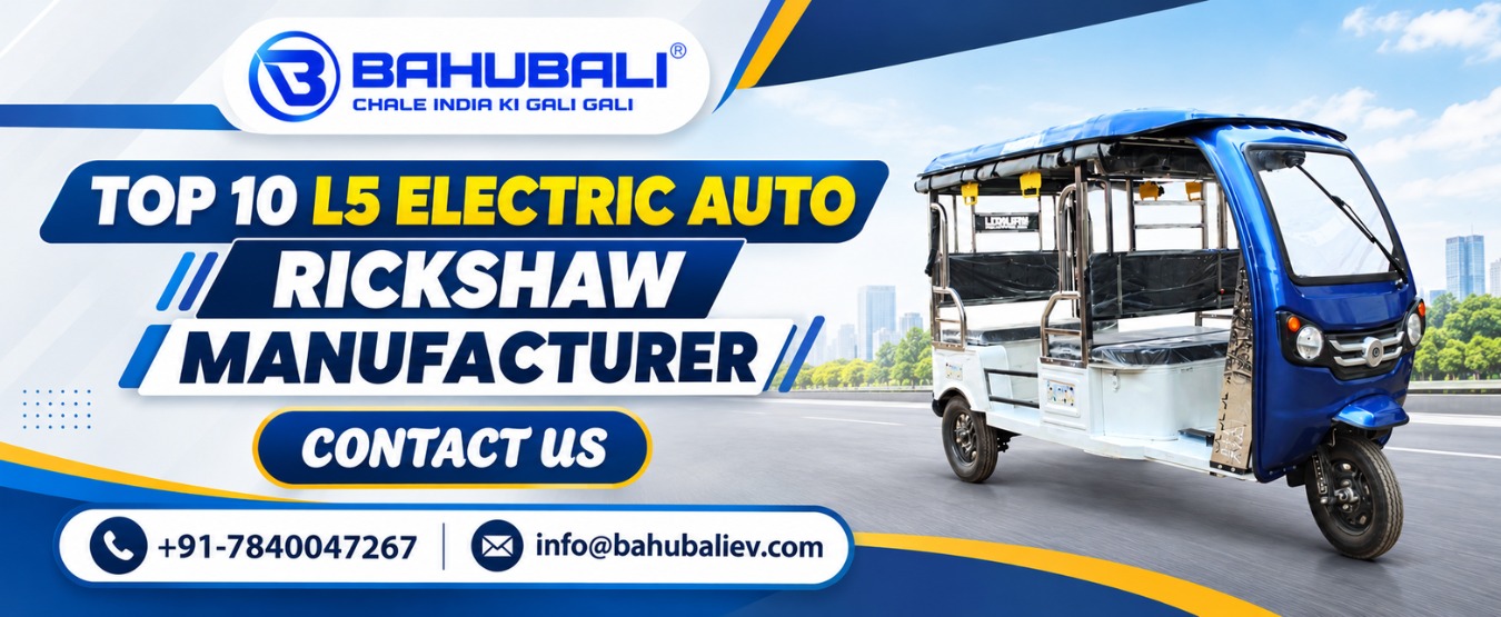 Top 10 L5 Electric Auto Rickshaw Manufacturer