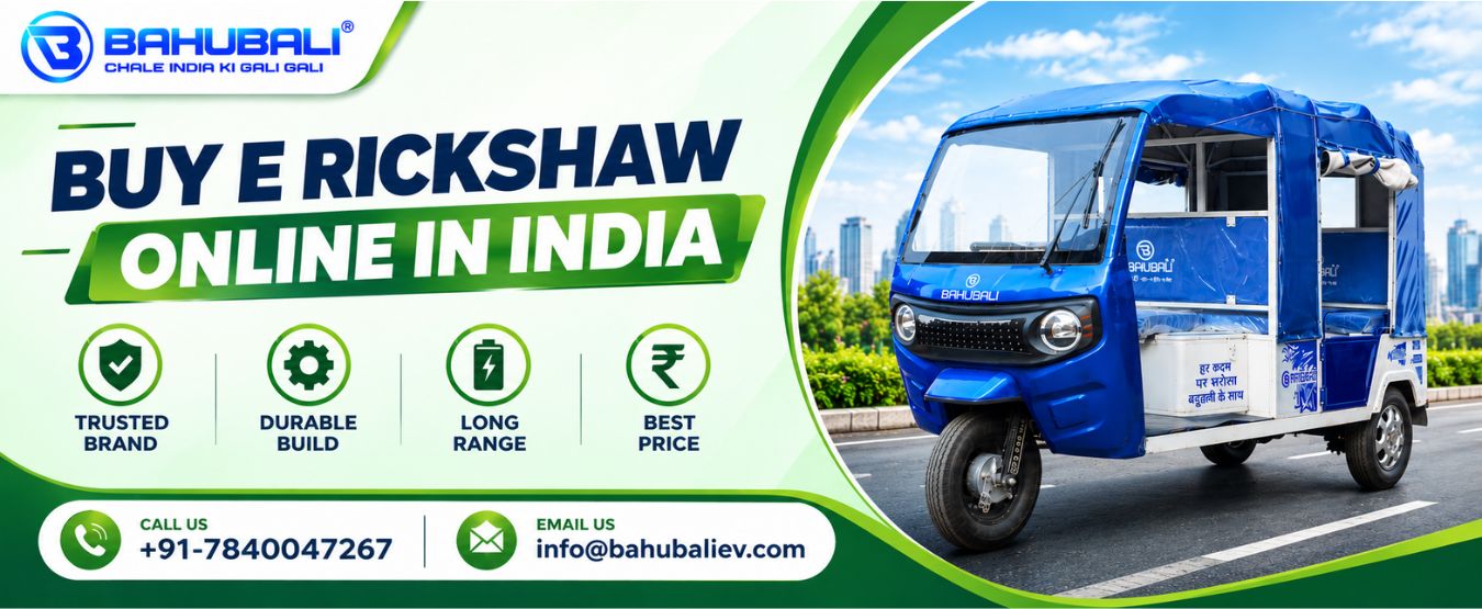 Buy E Rickshaw Online in India