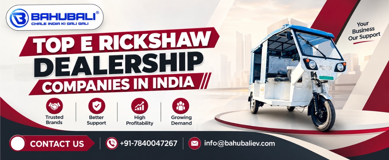 Top E Rickshaw Dealership Companies in India