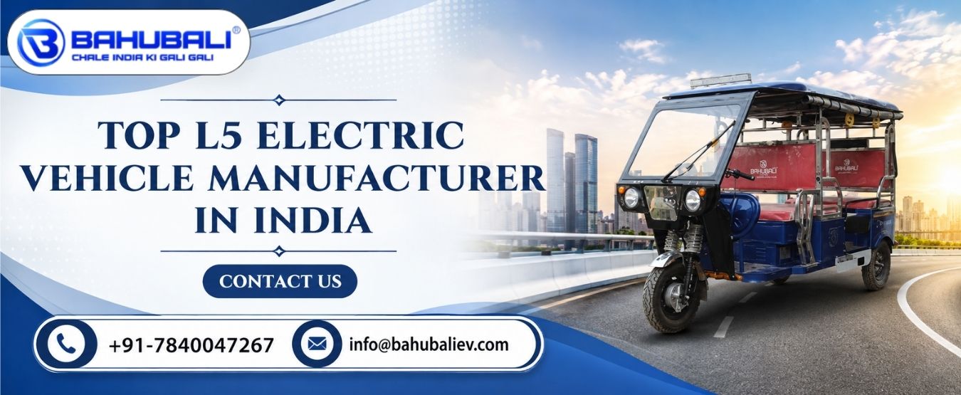 Top L5 Electric Vehicle Manufacturer in India